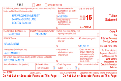 1098-T Form